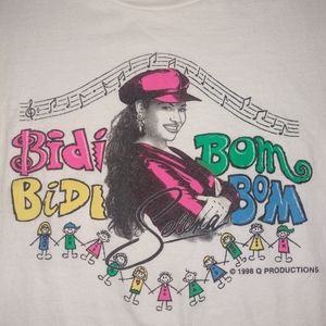 Vintage RARE 1998 Selena Bidi Bidi Bom Bom tee